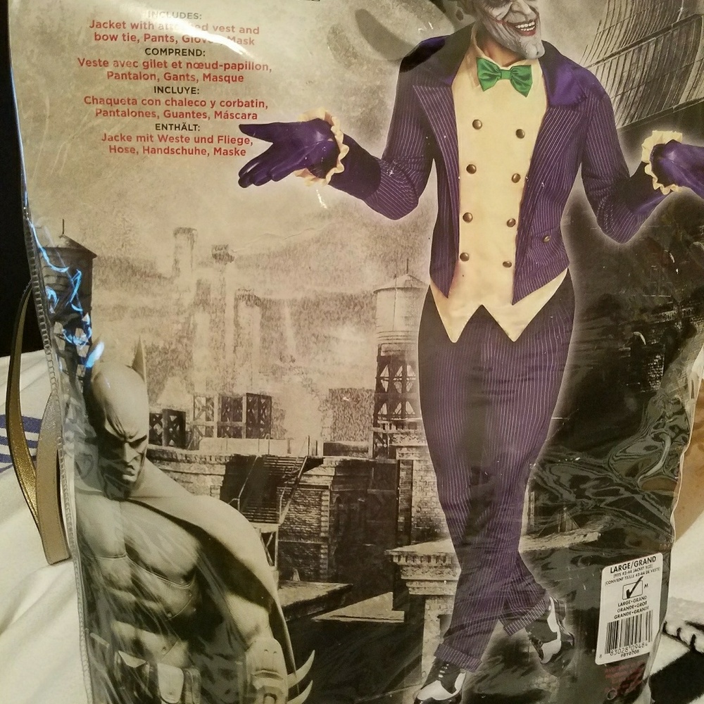 Men's Joker Costume DC Comics